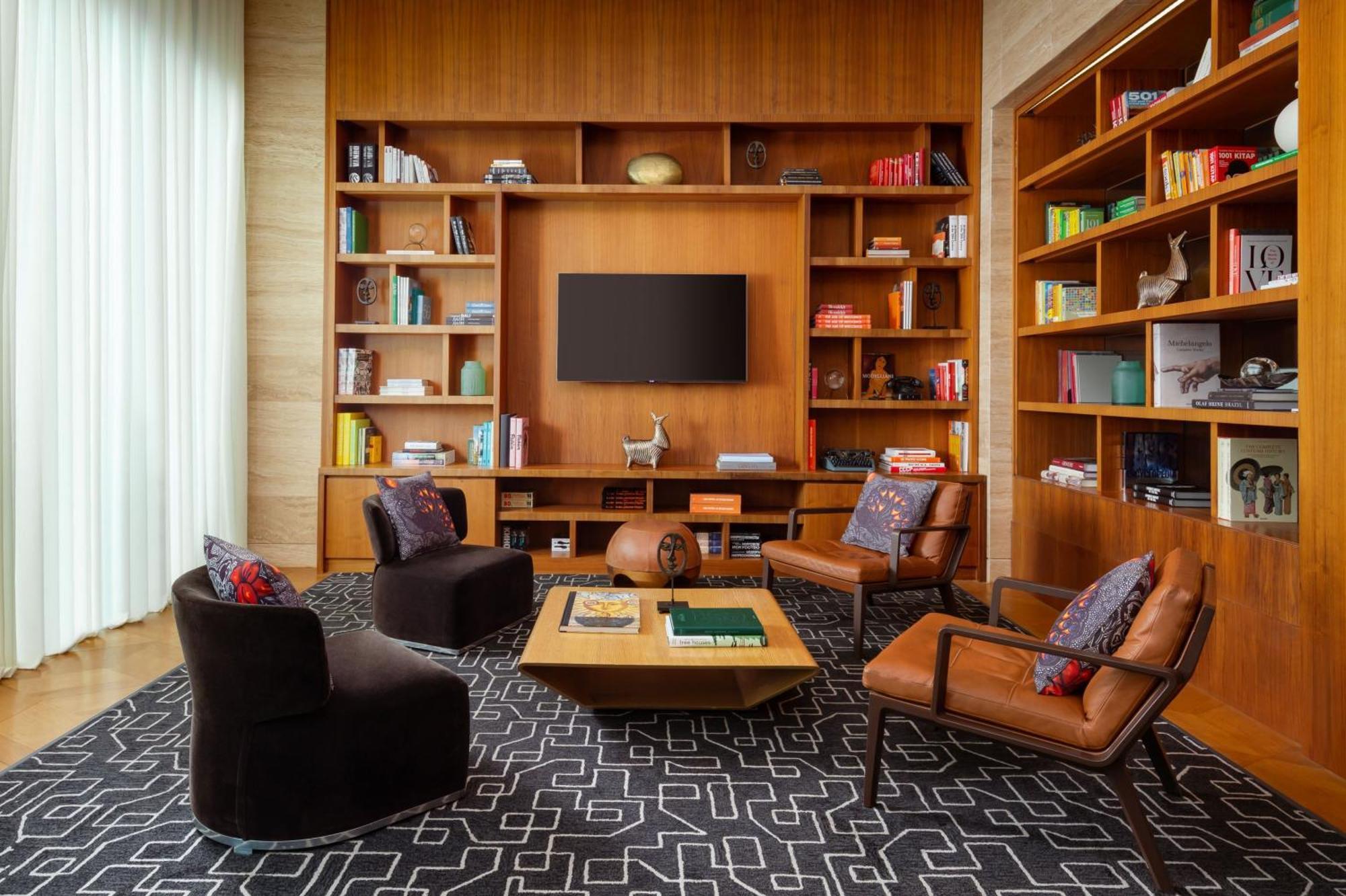 เชอราตัน บาคุ อินทูริสต์ Hotel บากู ภายนอก รูปภาพ Library at The Westin