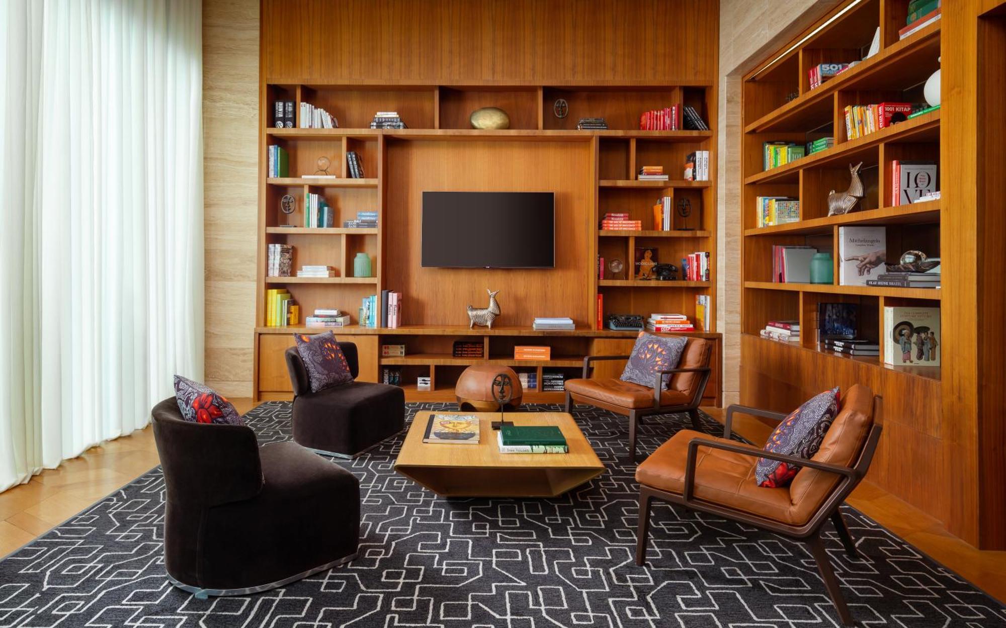 เชอราตัน บาคุ อินทูริสต์ Hotel บากู ภายนอก รูปภาพ Library at The Westin